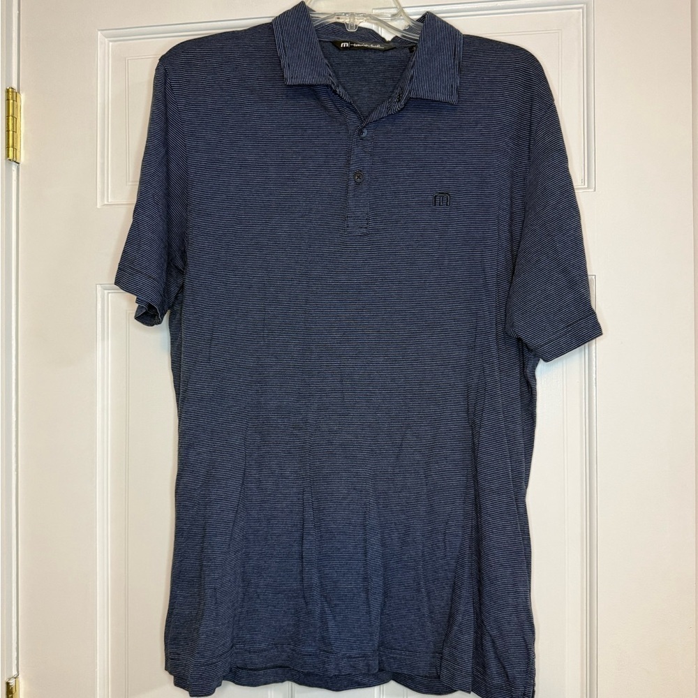 Travis Mathew Men’s Striped Polo